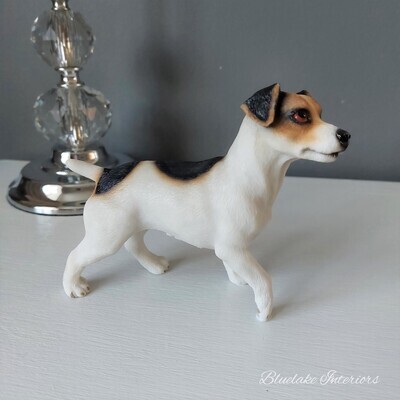 Smooth Coated Jack Russell Terrier Dog Ornament Figurine Gift Boxed