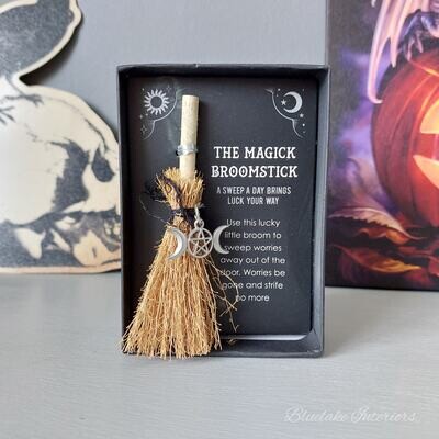 Triple Moon Mini Magic Broomstick