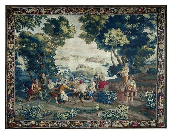 Tapisserie de Lille - Epoque 17e - Dim:L360xH280 - VENDU