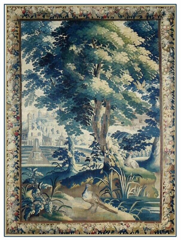 Brussels tapestry - 18th century - Size: L200xH270