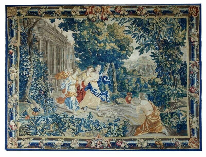 Tapisserie de Bruxelles - Histoire de Psyché - Epoque: 18e - Dim:L380xH280 - VENDU