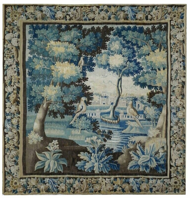 Tapisserie d'Aubusson - Epoque 18e - Dim:210Lx200H - VENDU