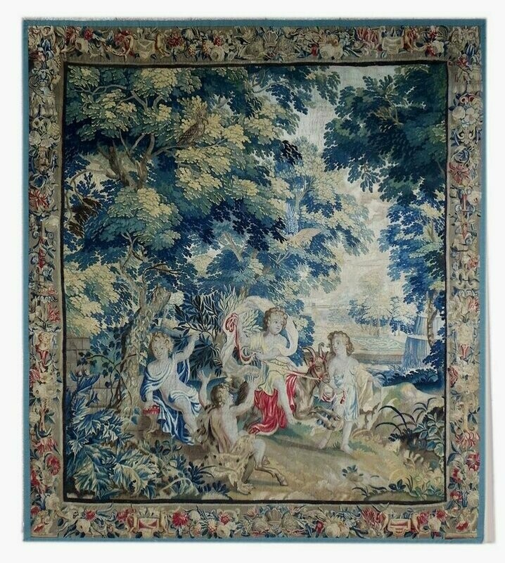 Tapisserie d'Anvers - Epoque 17e - dim:L247XH280 - VENDU