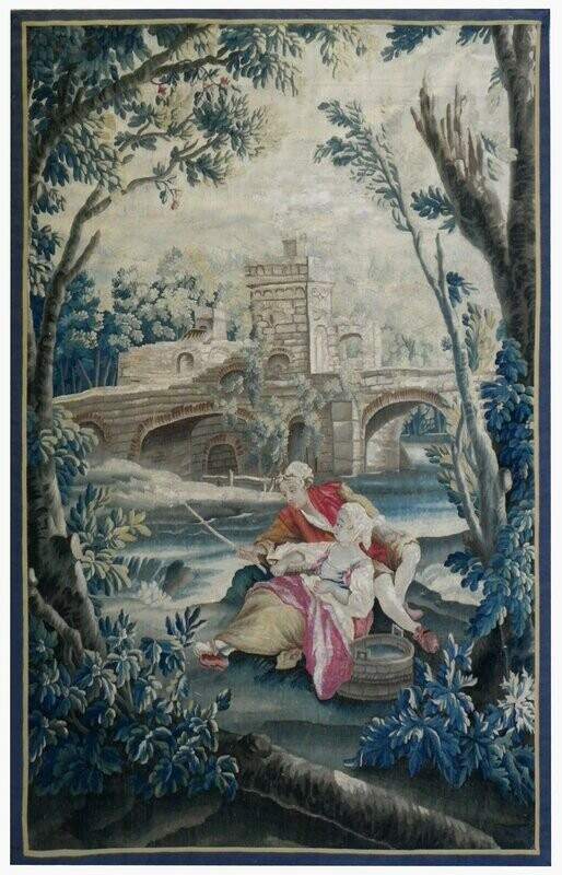 Tapisserie Aubusson - Epoque 18e - Dim:L134xH216 - VENDU