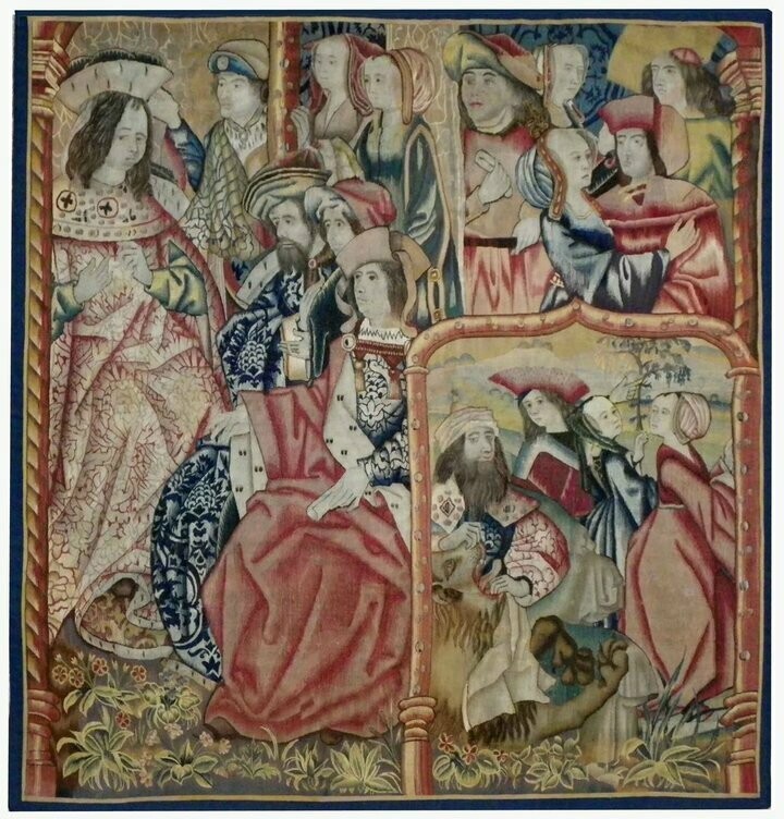 Tapestry of Flanders - End of 15th century - Private Collection