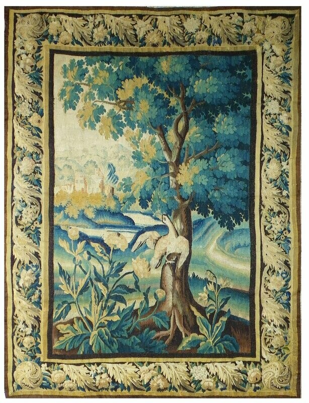 Tapisserie Aubusson - Epoque 18e - Dim:L165xH240
