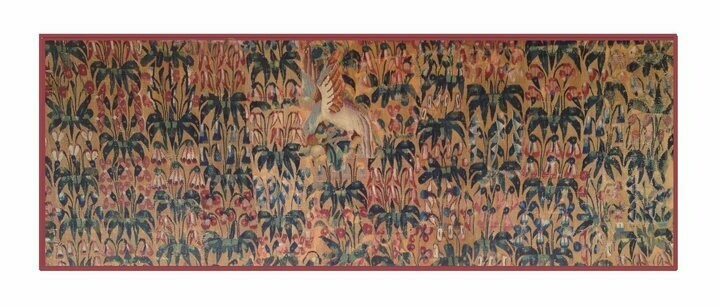 Tapisserie Mille Fleurs - Epoque 16e - Dim:L200xH0.65