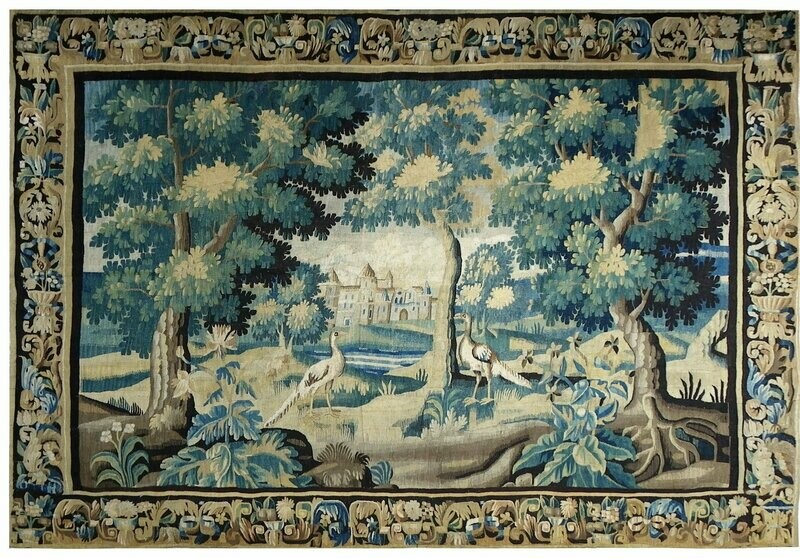 Tapisserie Aubusson - Epoque18e - Dim:2.64Hx3.34L