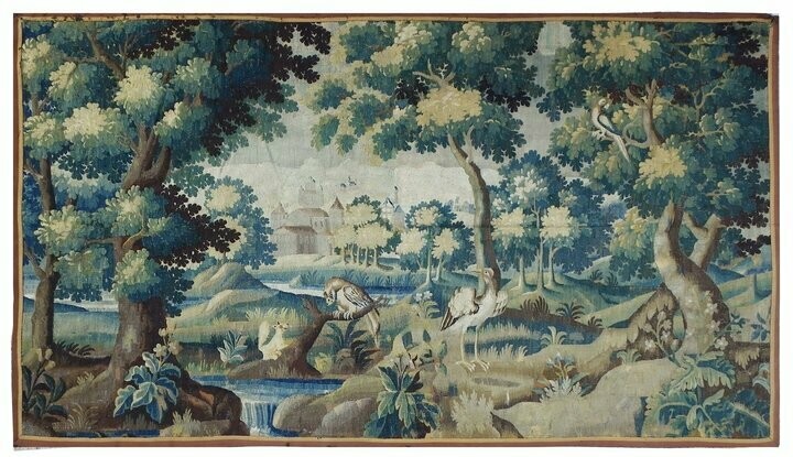 Tapisserie Aubusson - époque 18e - Dim:3.00Lx2.00H