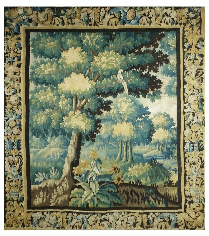 Tapisserie Aubusson - époque 18e - Dim:2.33Lx2.55H