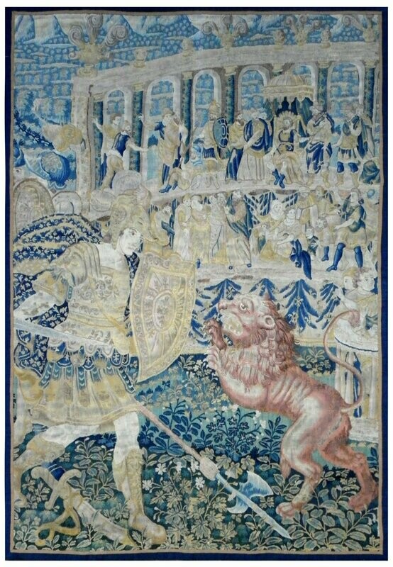Tapisserie Flamande - Epoque 17e siècle - Dimension:240H x 1.60L