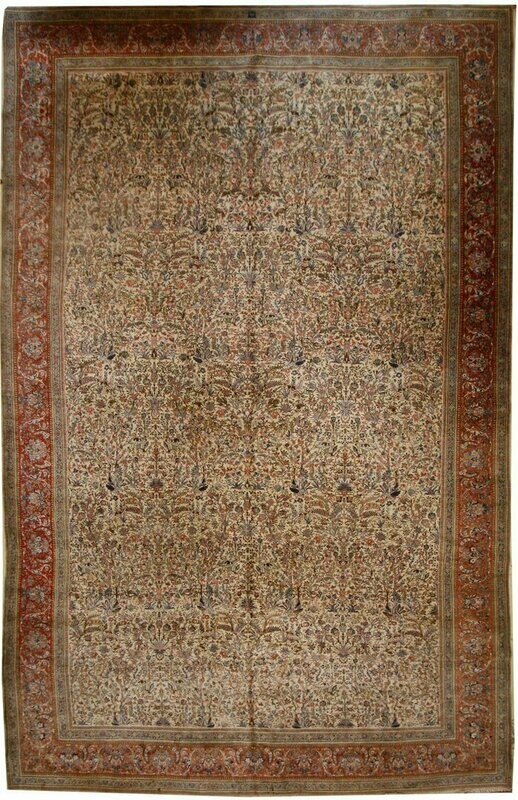 ​Persian Carpet - Floral Tabriz