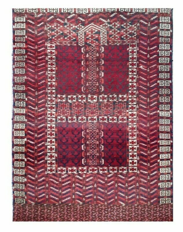 Tapis de Turkmenistan-Tchouval