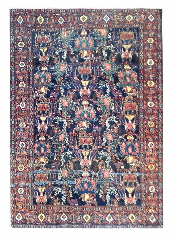 Tapis de Perse Sénéh