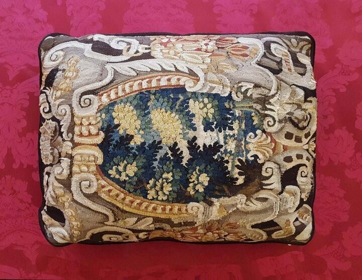 Coussin en Tapisserie - Aubusson