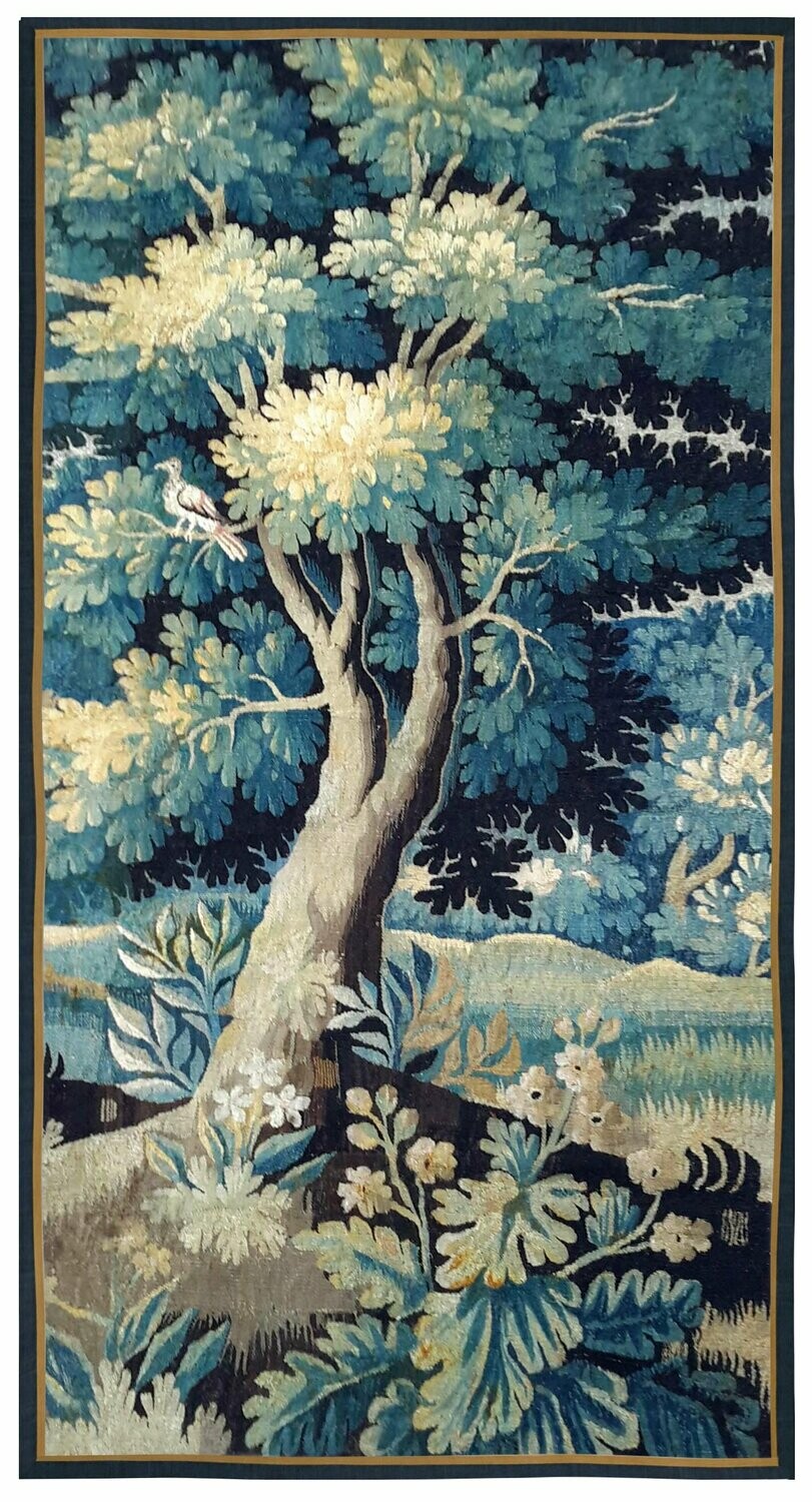 Tapisserie Verdure d'Aubusson - Epoque 18e siècle - Dim:2.05x0.85 - VENDUE