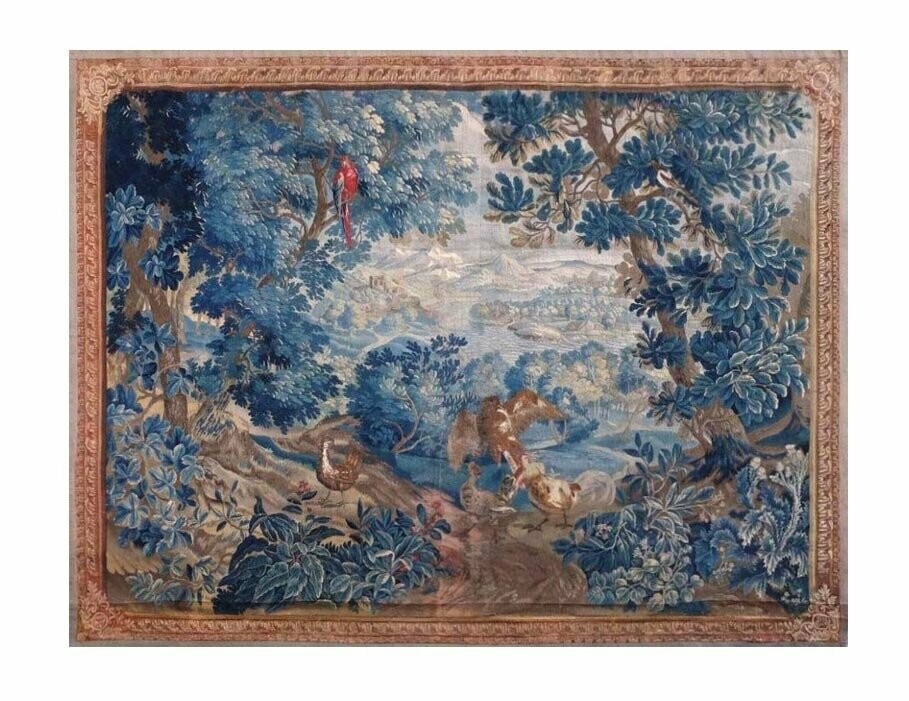Tapisserie Bruxelles - Epoque 18e siècle - Dipm:3.83Lx2.90H