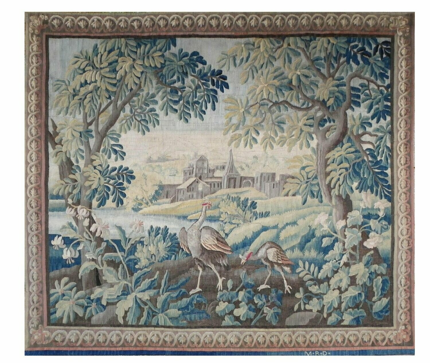 Tapisserie de Manufacture Royale d'Aubusson - Epoque 18e - Dim:2.70Lx2.30H