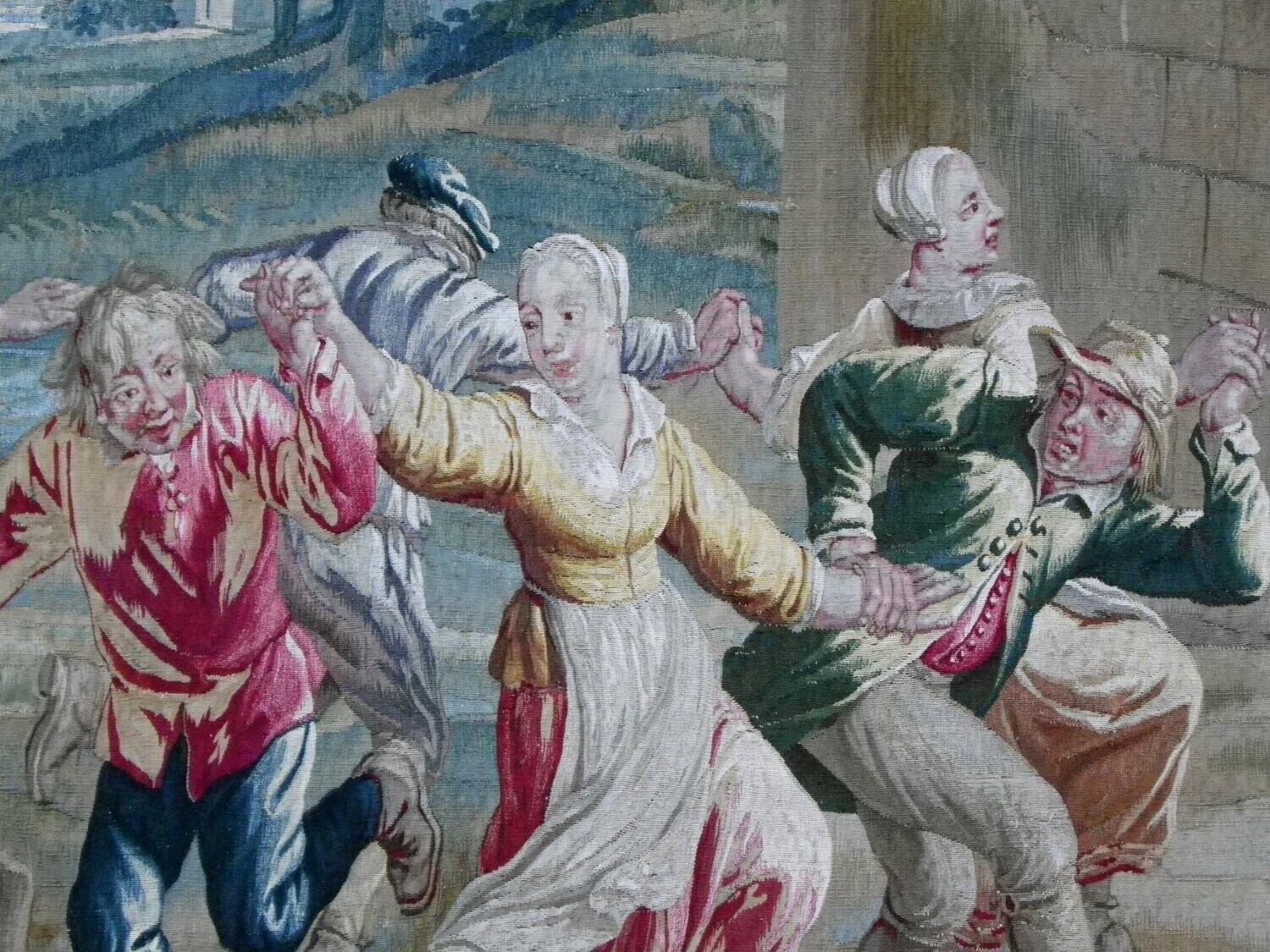 Peinture murale Danse des fêtes