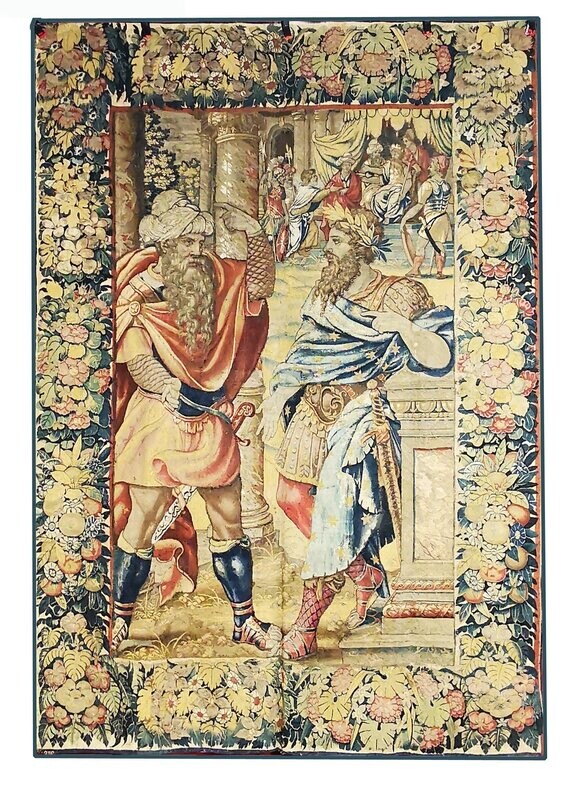 Tapisserie de Bruxelles - Epoque 16e - Dim:187Lx270H