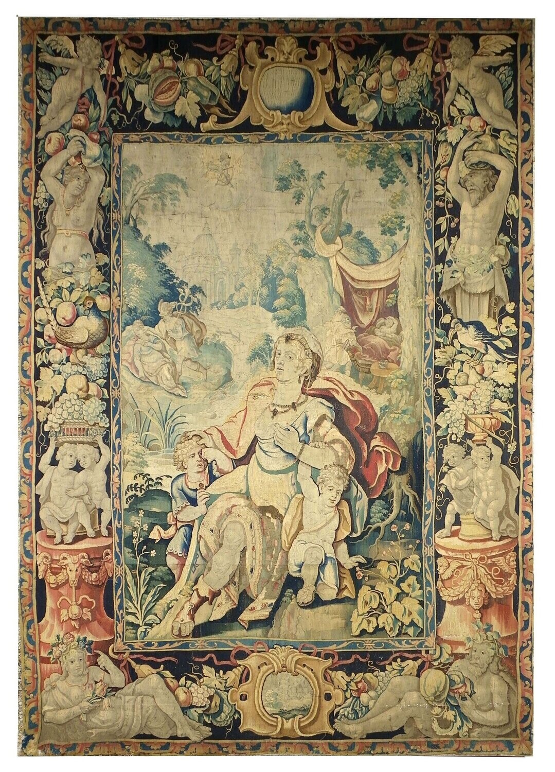 Tapisserie flamande - Epoque 17e siècle - Dim:H350xL250