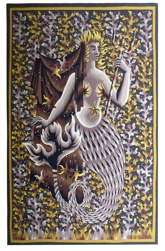 Tapisserie Aubusson - Jean Picart Le Doux - Epoque 20e siècle - Dim:H240xL146