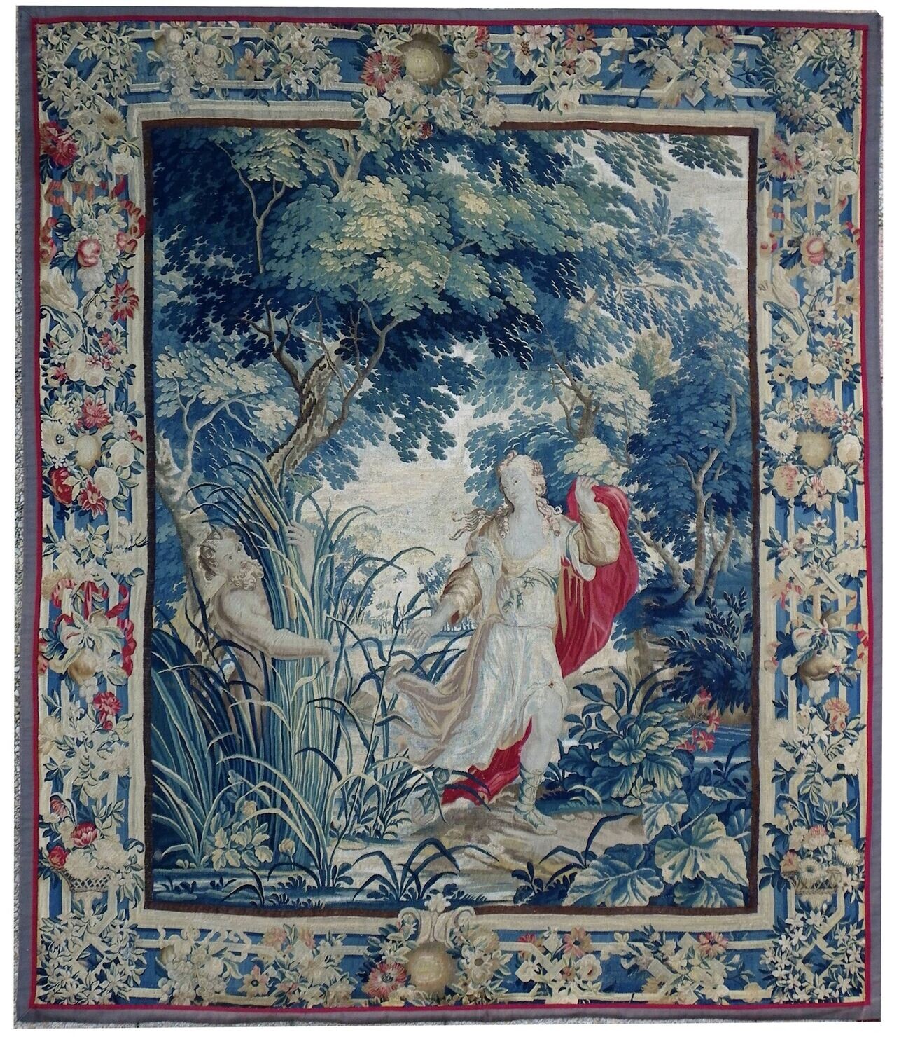 Tapisserie des Flandres, Bruxelles -Epoque 17e siècle - Dim:H261XL220