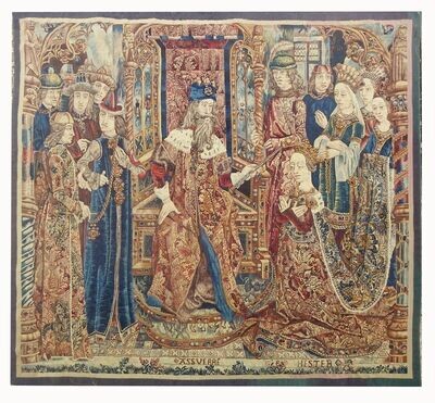 tapisserie Aubusson - Epoque Fin 19e siècle - Dim:L100x0.98H