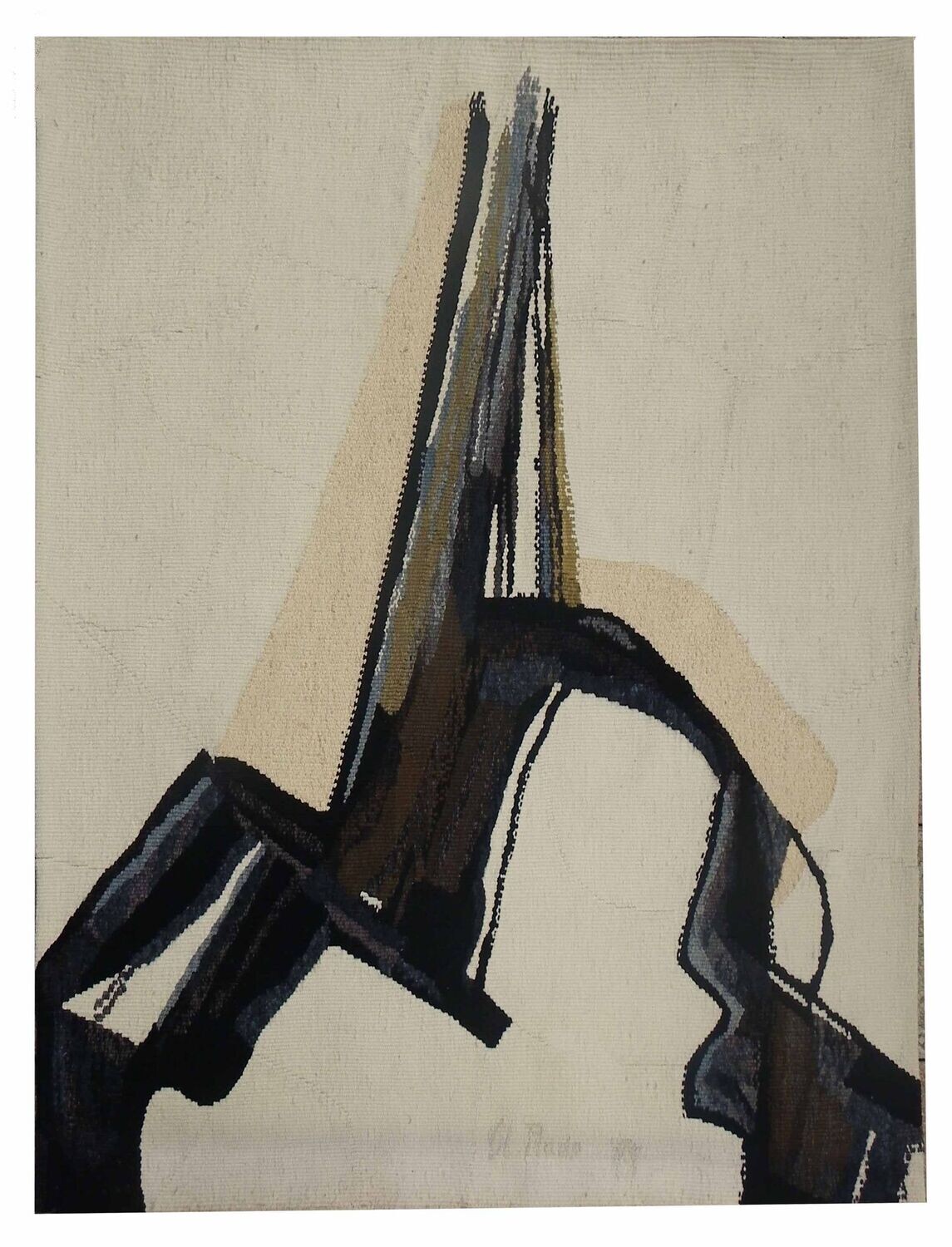 Tapisserie de Claire Rado - Epoque 20e siècle - Dim:H200x170L