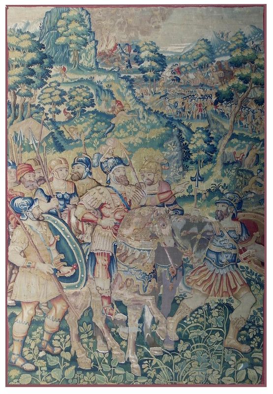 Tapisserie Flamande - Bruxelles - Epoque 16e siècle - Dim:L150x245H