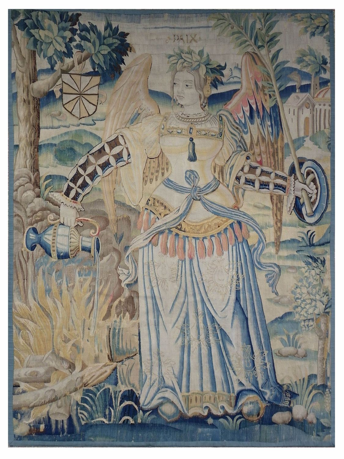 Flemish tapestry circa 1520 - Dim:w200x260H