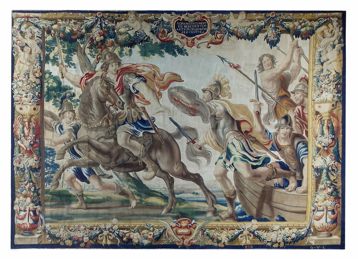 Tapisserie de Bruxelles - Epoque 17e siècle - Dim: L520x360H