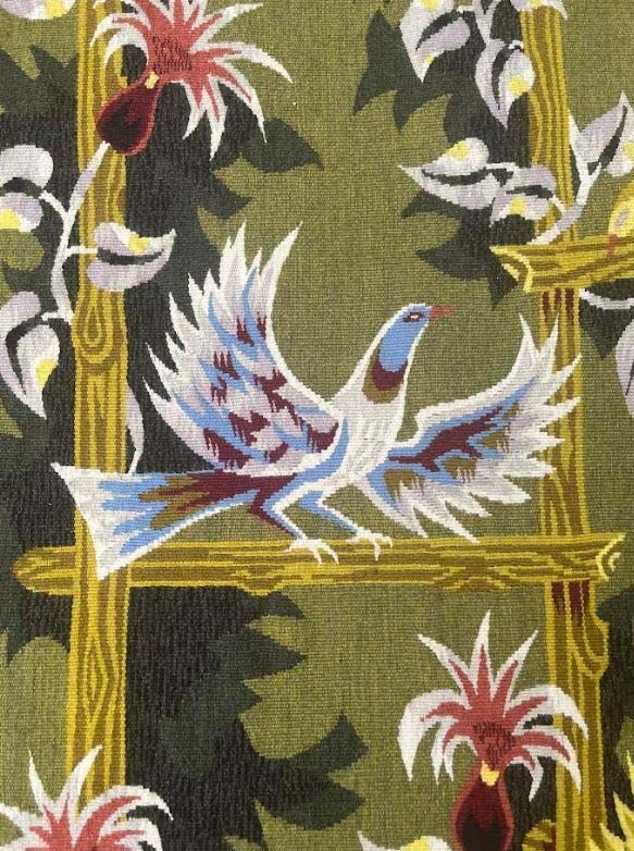 Tapisserie Aubusson - Simon Chaye - Epoque 20e siècle - Dim:H133x100L