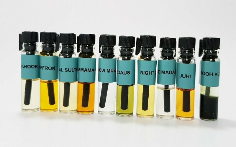 Pure Oud Perfume Samples