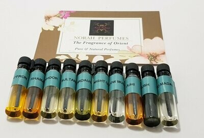 Indian Perfume Sample Pack