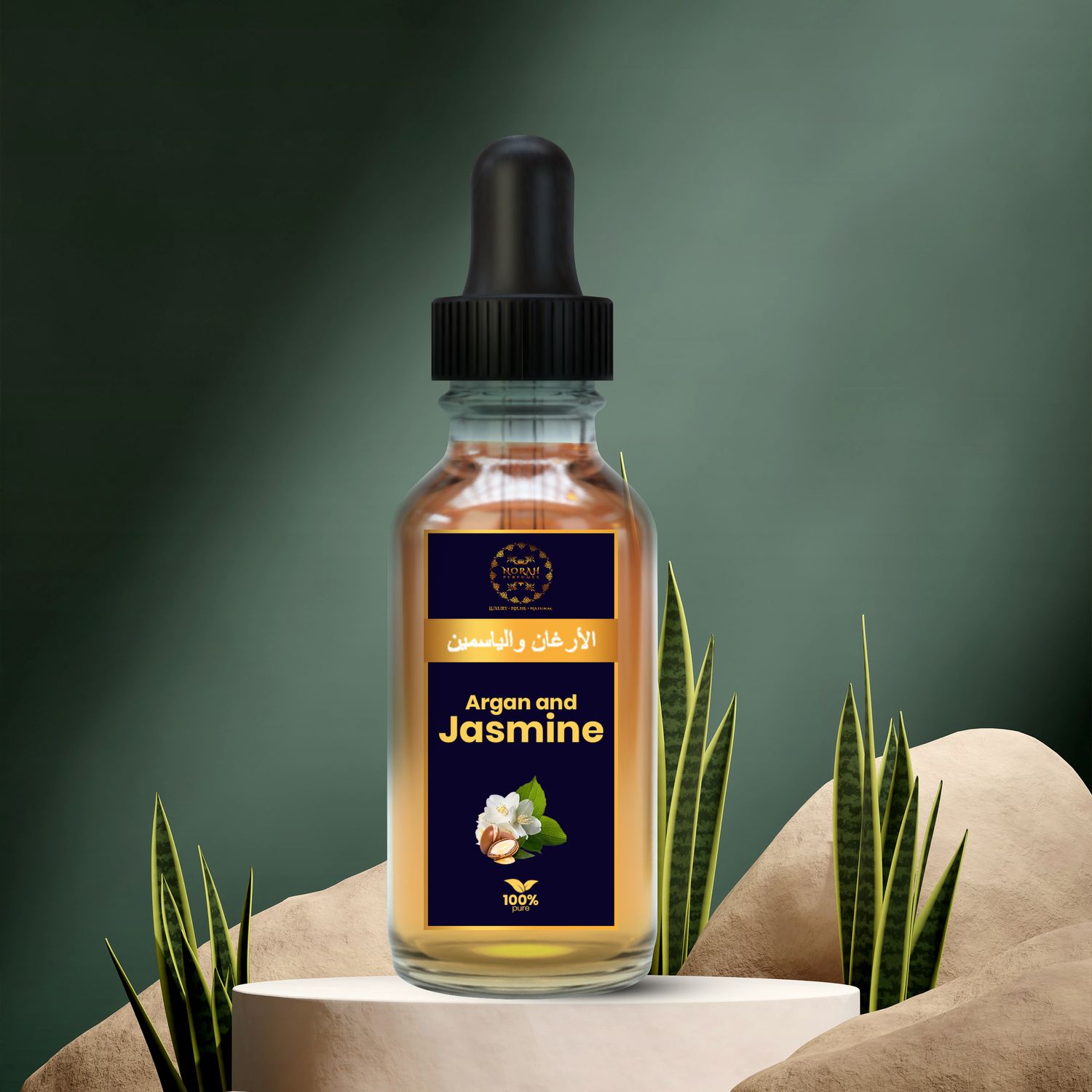 Argan, Castor and Jasmine
