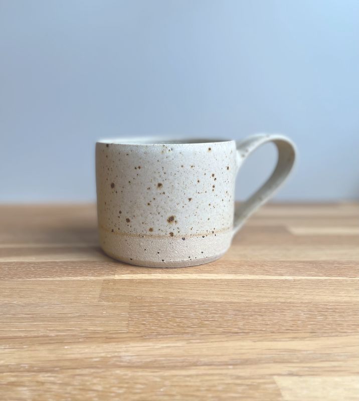 White Flecked Mug