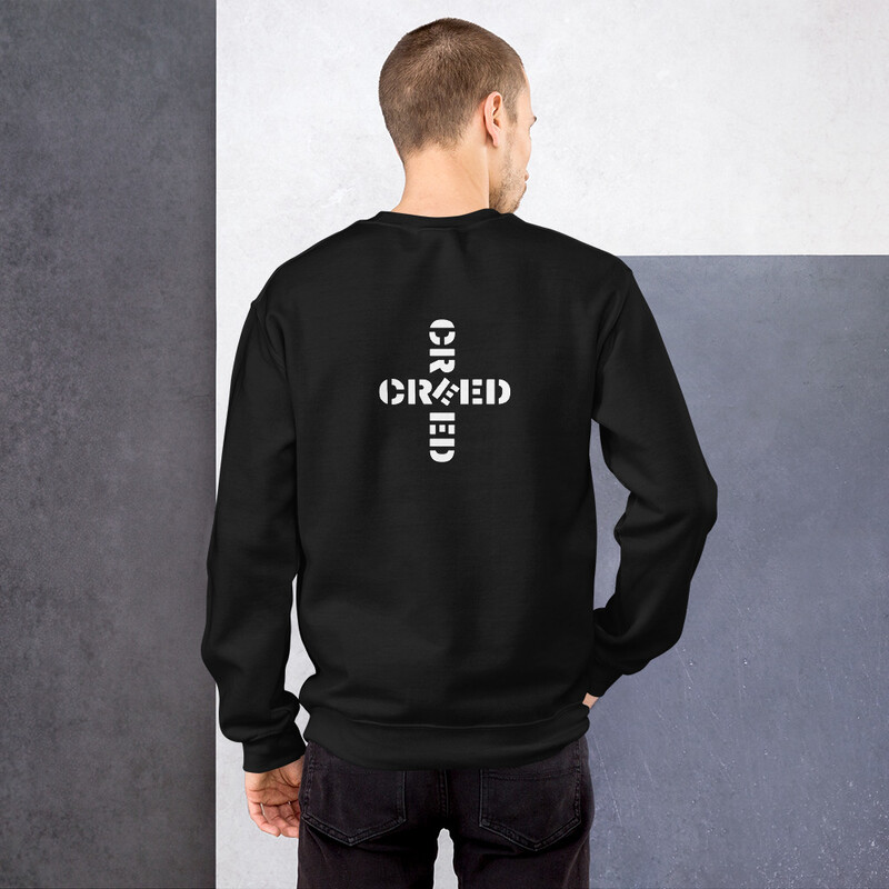 CREED Back print Sweatshirt(Black &amp; Navy)