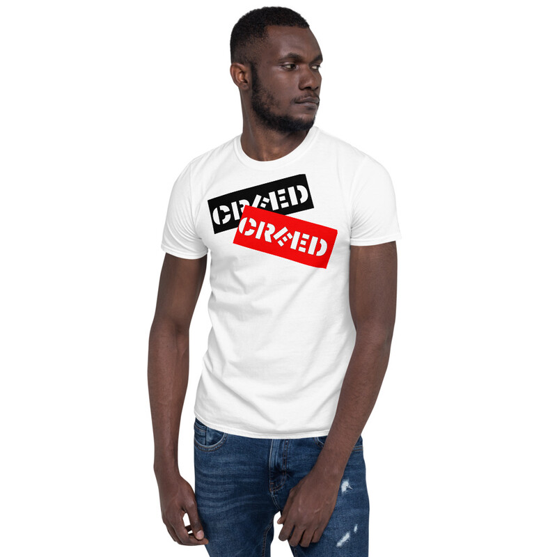 Red &amp; Black Taped T-shirt