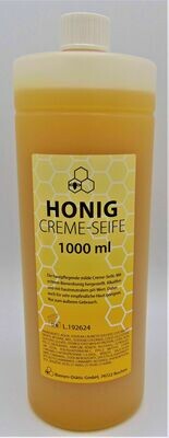 Honig Creme-Seife Nachfüllflasche 1000 ml / Art.-Nr. 641000