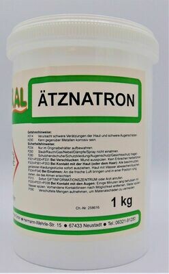 Ätznatron, 1 kg / Art.-Nr. 409990