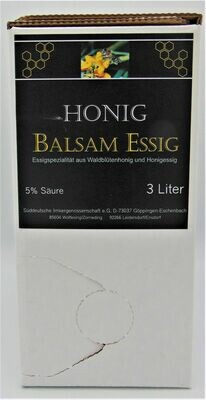 Honig Balsam Essig, 3 Liter / Art.-Nr. 437200
