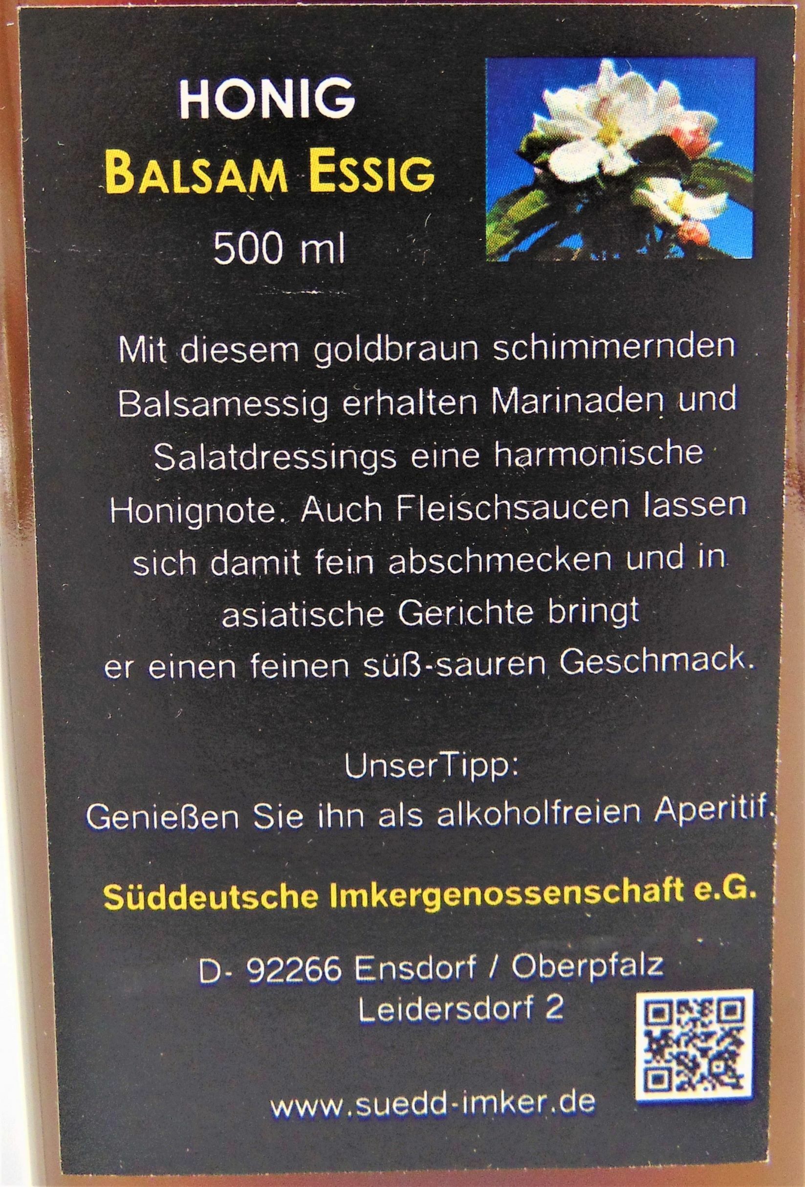 Honig Balsam Essig, 3 Liter  Art.-Nr. 437200