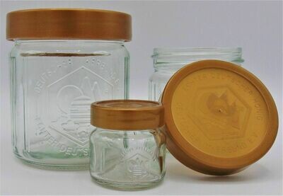 DIB Honigglas mit Deckel 250g / Art.-Nr. 411810