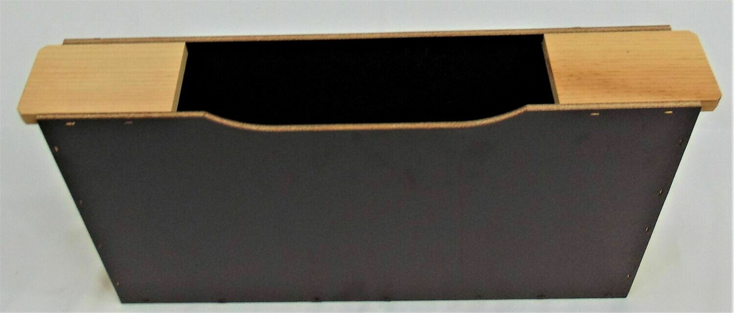 Futtertasche Deutsch Normal Holz / Art.-Nr. 409450