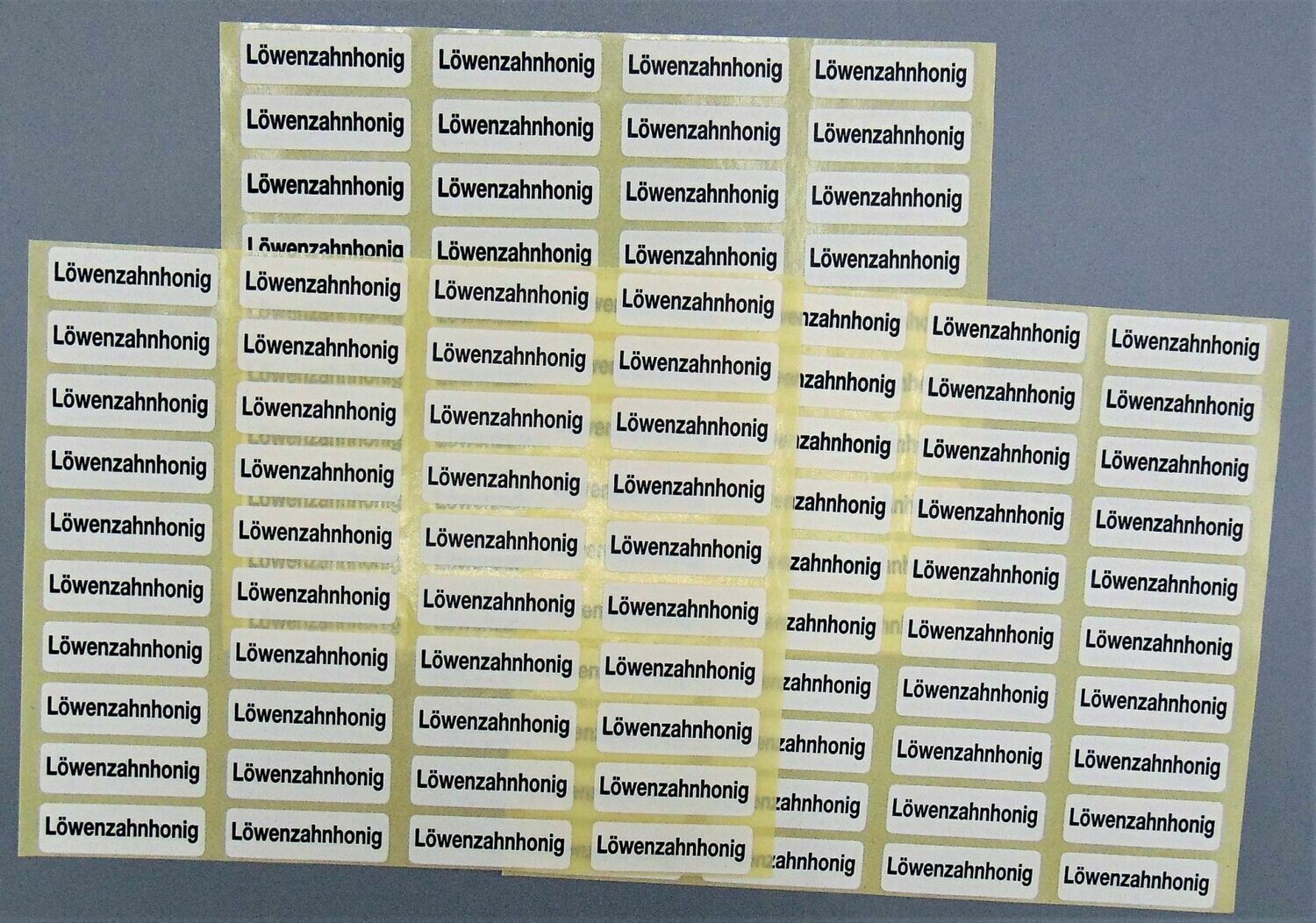 Etiketten Löwenzahnhonig - 1 Blatt / Art.-Nr. 411560