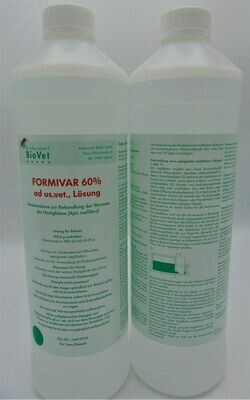Ameisensäure Formivar 60 % ad us. vet. 1 Liter / Art.-Nr. 414291