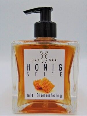 Dekorative Honigseife im Glasspender / 502211