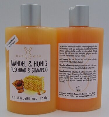 Mandel & Honig Duschbad & Shampoo - mit Mandelöl und Honig / Art.-Nr. 502482