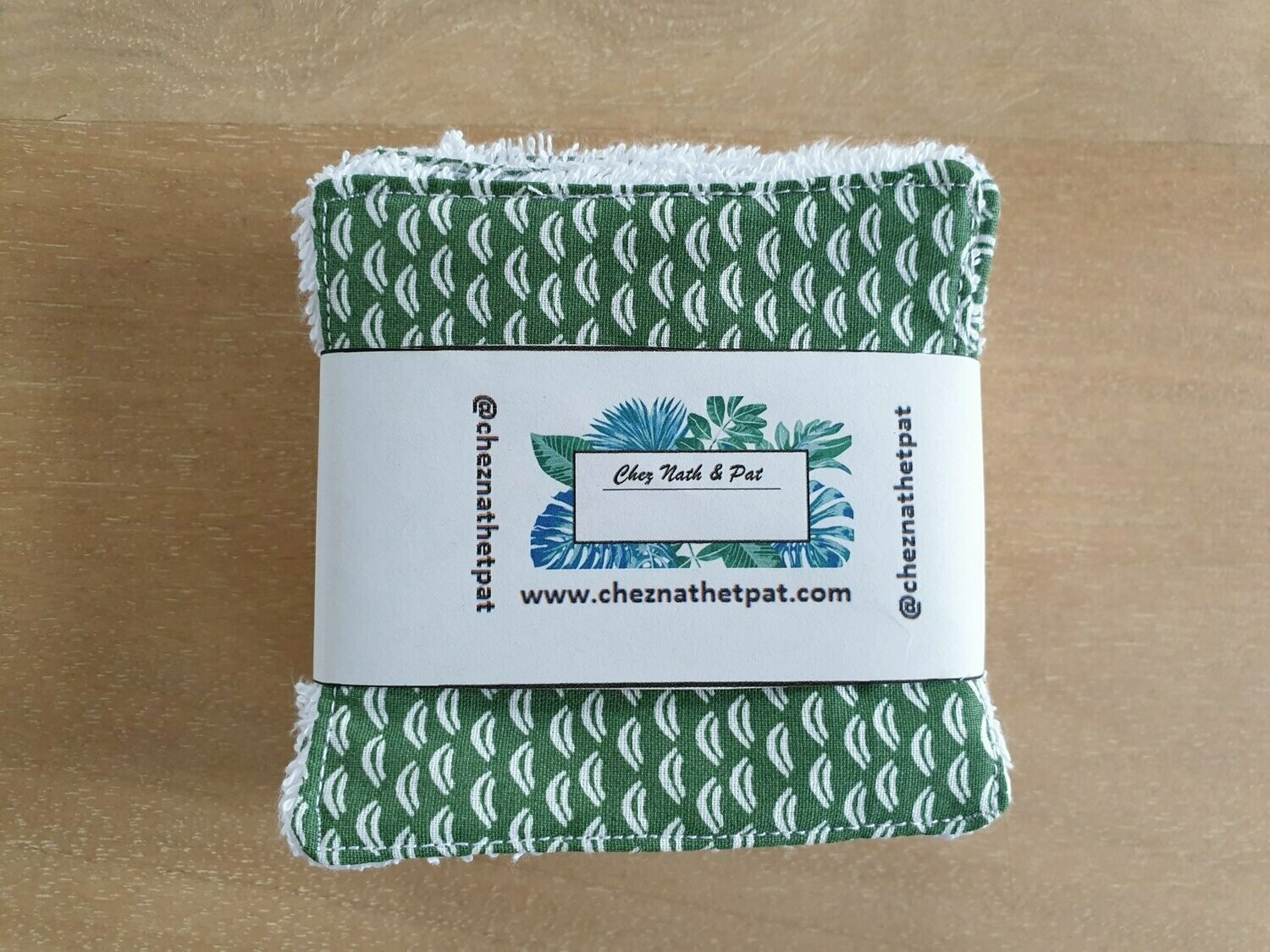 Lot de 10 lingettes lavables